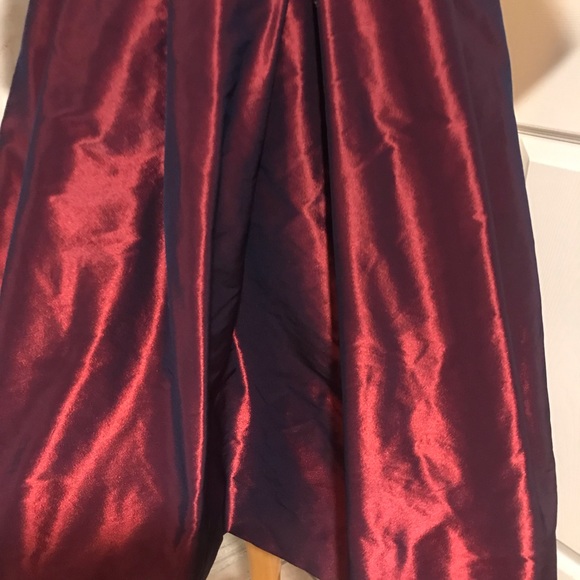 Teri Jon burgundy size 6 dress - Picture 5 of 8